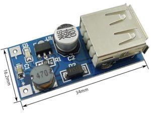 Convertidor de Voltaje USB Boost Step-up