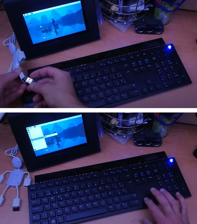 Funcionamiento teclado