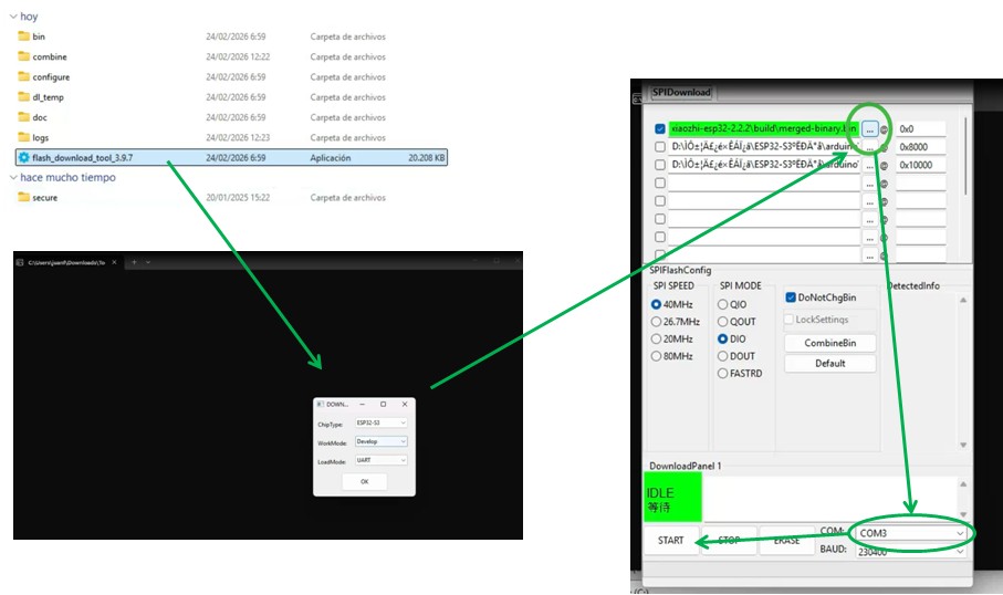 Programa para cargar Software