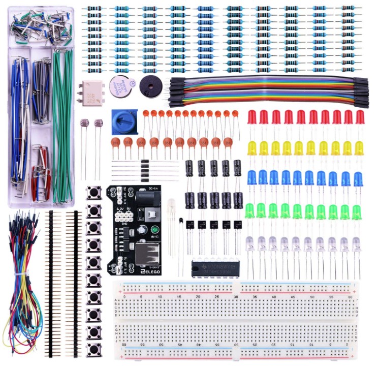 Kit componentes electrónicos