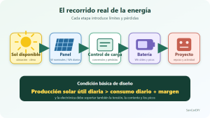 Cómo saber si un panel solar…